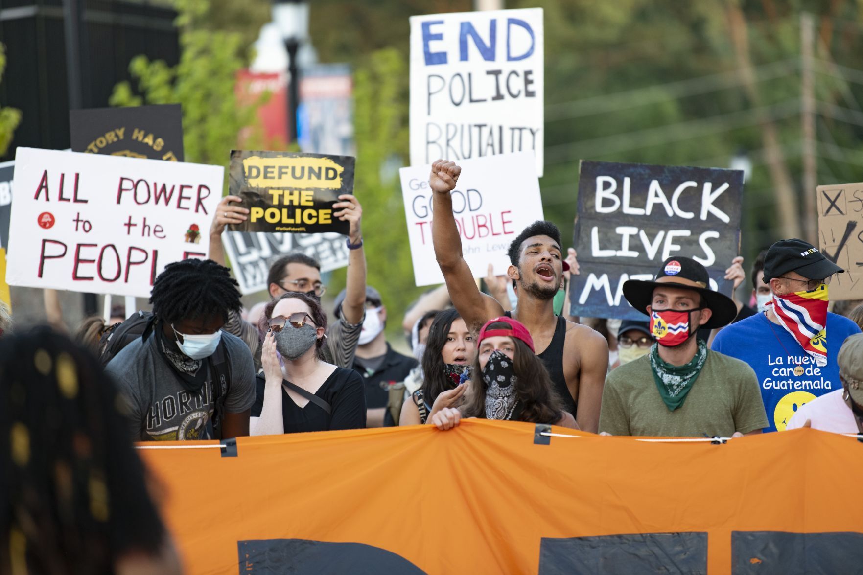 "Good Trouble" protest in St. Charles